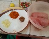 A picture of step 1 of Smoky Bbq Chicken Tikka.