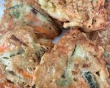 A picture of step 4 of Vegetable Fritters 🥒.