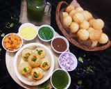 पानी पूरी (Pani puri recipe in Hindi) रेसिपी चरण 6 फोटो