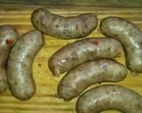 Foto del paso 1 de la receta: Sandwiches de chorizo de cerdo a la pomarola. "al disco de arado"