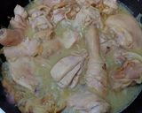 Foto langkah ke 3 dari resep 747. Semur Ayam-Tahu Bumbu Iris.