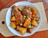 Foto langkah ke 3 dari resep 1093. Ayam Kentang Kecap.