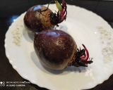 A picture of step 2 of Beetroot pudding.