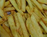 Hình bước làm 3 của món Gà rán khoai tây chiên