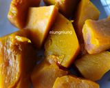 Foto langkah ke 1 dari resep Bolu Labu kuning Kukus.