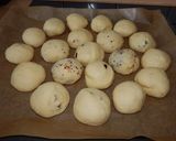 Édes zsömlekoszorú recept fázis 5 fotója