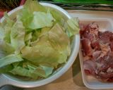 Foto langkah ke 1 dari resep Ayam Kubis bumbu Miso Mayones.