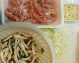 Foto langkah ke 1 dari resep Ayam Jamur Shimeji Saus Tiram.