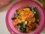 Kangkung Tumis Wortel & Tempe