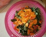 Foto langkah ke 1 dari resep Kangkung Tumis Wortel & Tempe.