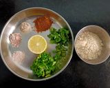 A picture of step 1 of Sattu Sharbat / Savoury Sattu Drink.