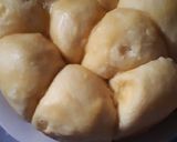 Foto langkah ke 5 dari resep Roti sobek keju manis teflon.