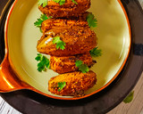 अचारी भरवां परवल - सफर के लिए बेस्ट (Pointed gourd stuffed with pickle masala- best for travelling) रेसिपी चरण 9 फोटो