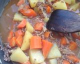 Foto langkah ke 6 dari resep Nasi Kare Jepang dengan Daging Cincang.