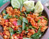 Foto langkah ke 3 dari resep Sambal tempe kemangi.