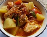 Foto langkah ke 3 dari resep Rempah Ayam Sayuran.