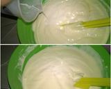 Foto langkah ke 4 dari resep Bolu Pelangi Kukus.