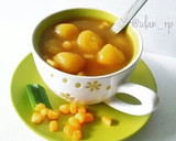 Foto langkah ke 5 dari resep Kolak candil kuah jagung.