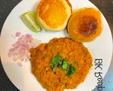 A picture of step 5 of Pav Bhaji.