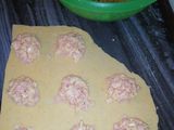 Raviolones de jamón y muzzarella