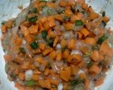 รูปขั้นตอนการทำที่ 3 ของ ขนมจีบแครอทไก่ (Chicken Carrot Shumai)