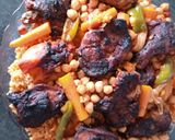 Φωτογραφία βήματος 7 της συνταγής Couscous με κοτόπουλο και λαχανικά