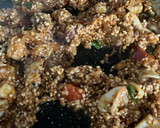 Foto del paso 12 de la receta: Paella de frutos del mar con gambones congelados