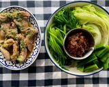 รูปขั้นตอนการทำที่ 6 ของ น้ำพริกข่า กวางตุ้ง ผักกาดขาวลวก ทานคู่หมูอบ🫚🧄🌶️