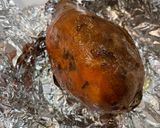A picture of step 3 of Yaki-imo : Japanese style roast sweet potato.