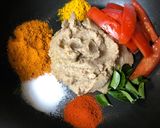 A picture of step 2 of Horse Gram Sambar / Lentil Curry.