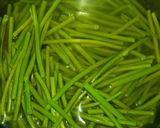 A picture of step 1 of Moringa ki sabzi.