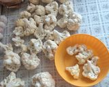 2025. Kirántott karfiol sütőbe sütve 😋 recept fázis 1 fotója