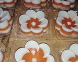 Foto langkah ke 6 dari resep Lapis bunga.