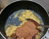 A picture of step 3 of Chocolate Poran Poori.