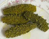 A picture of step 1 of Karela Chokha (A Traditional Indian Mashed Karela Dish).