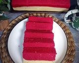 Foto langkah ke 6 dari resep Bolu Lapis Kukus Merah Putih.