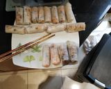 Hình bước làm 3 của món Bún chả giò chay