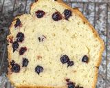 A picture of step 4 of Vegan: Blueberry Beer Bread.
