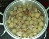 Cilok isi gajih sapi (bumbu saus kacang) langkah memasak 5 foto