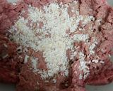 A picture of step 1 of Mashed Potato Salad with Hamburgers.