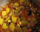 A picture of step 6 of Mixed veg curry.