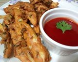A picture of step 5 of Pakora Fries.