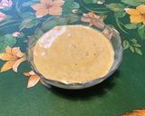 Une image de l'étape 5 de Sauce salade à la moutarde, noix, vinaigre de truffe et fines herbes.