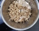 A picture of step 1 of Chicken salami chaap.
