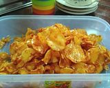 Foto langkah ke 6 dari resep Keripik Singkong Balado.