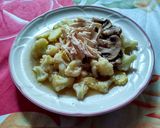 Foto langkah ke 11 dari resep Sayur Putih untuk Ibu.