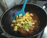 Foto langkah ke 7 dari resep Daging Masak Nanas .