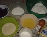 Foto langkah ke 2 dari resep Bolu kukus ubi ungu tepung beras.