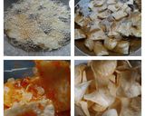 Foto langkah ke 3 dari resep Homemade Sweet Spicy Cassava Chips (crispy banget, tidak keras).