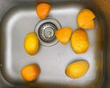 A picture of step 1 of Sweet Grapefruit Peel.